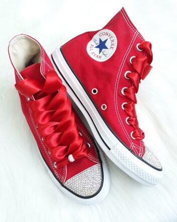 Červene vysoké converse, AB crystal