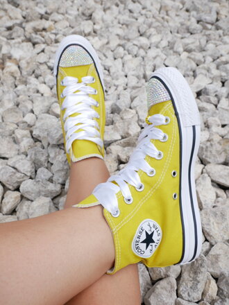 Vysoké žlté converse, AB crystal