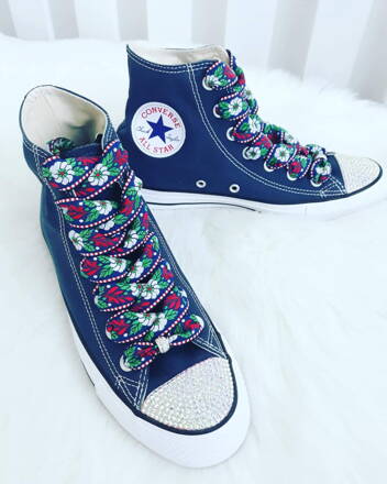 Modre converse folk vysoké